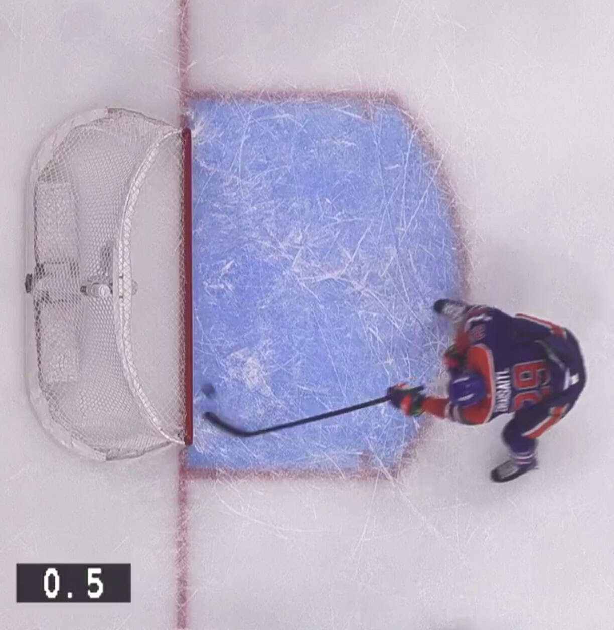 Draisaitl scores (on his own net)